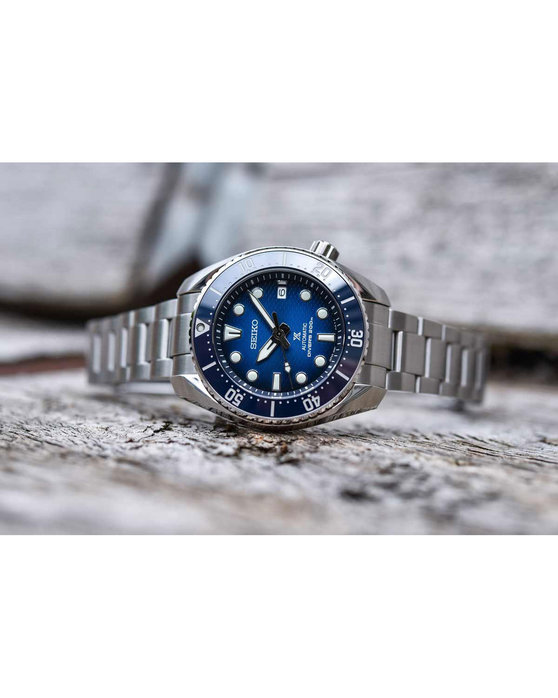 SEIKO Prospex Sea Divers Automatic Silver Stainless Steel Bracelet