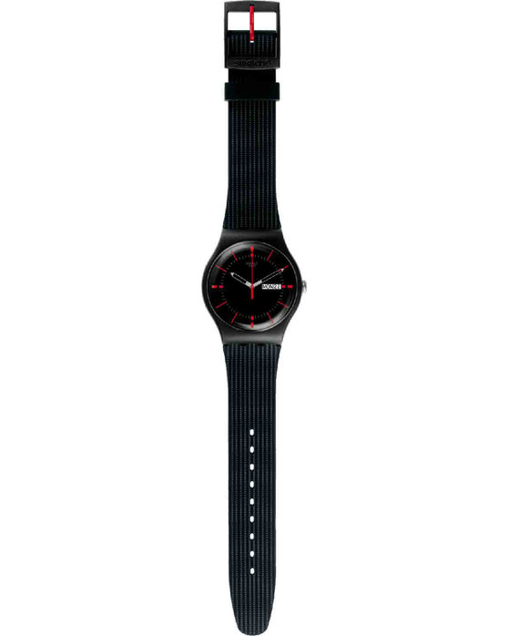 SWATCH High-Lands Mix GAET Black Silicone Strap