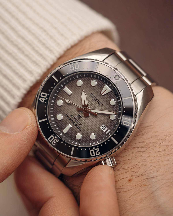 SEIKO Prospex,Divers Automatic Silver Stainless Steel Bracelet