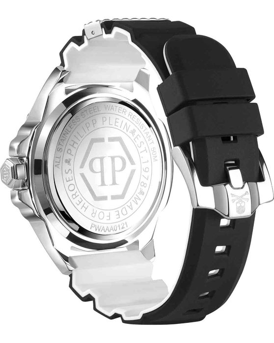 PHILIPP PLEIN The Skull Black Rubber Strap