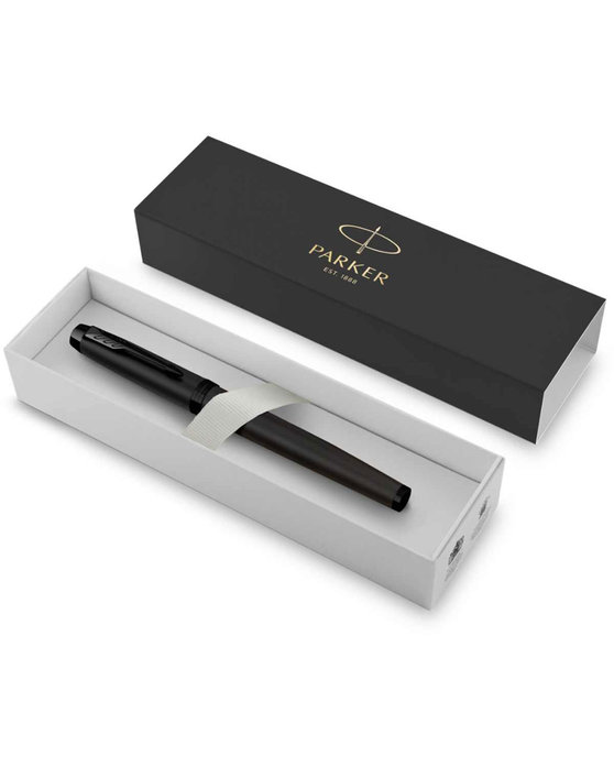 Στυλό PARKER IM Core Metallic Black BT Rollerball Pen (Fine)