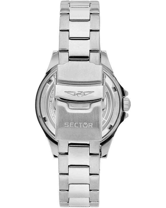 SECTOR 230 Silver Stainless Steel Bracelet