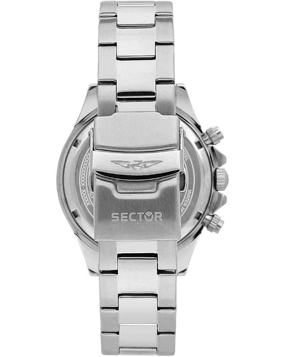 SECTOR 230 Chronograph Silver Stainless Steel Bracelet Gift Set