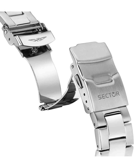SECTOR 230 Chronograph Silver Stainless Steel Bracelet