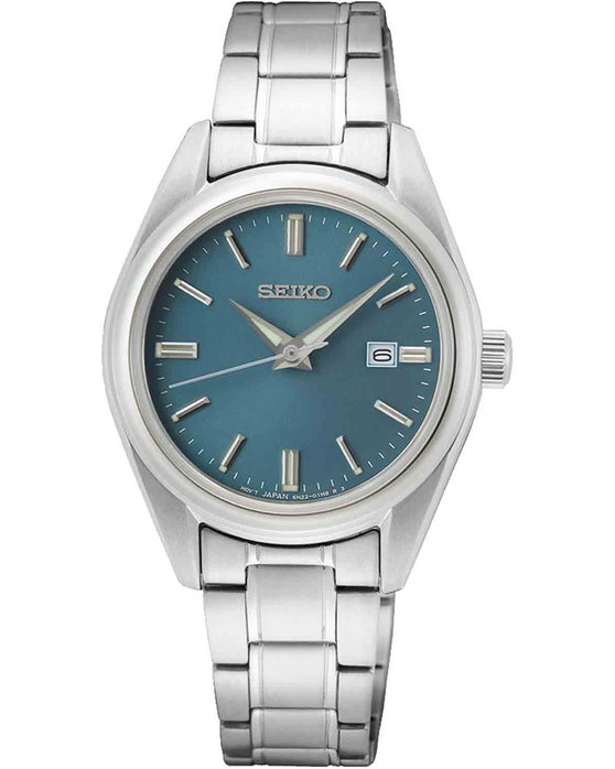 SEIKO Essential Time Silver Stainless Steel Bracelet