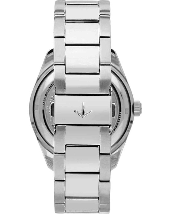 LUCIEN ROCHAT Leman Silver Stainless Steel Bracelet