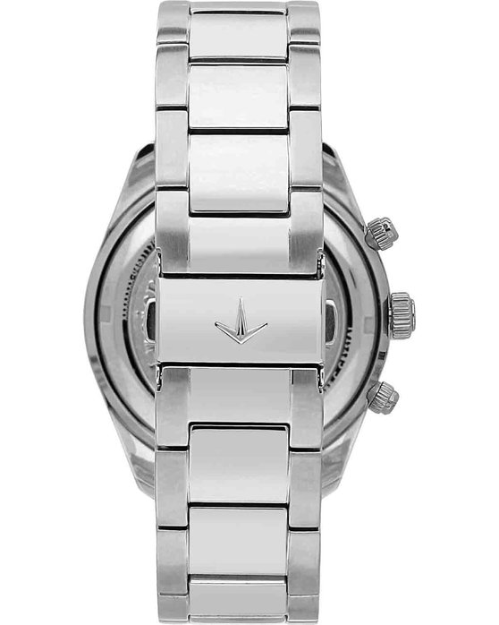 LUCIEN ROCHAT Leman Chronograph Silver Stainless Steel Bracelet