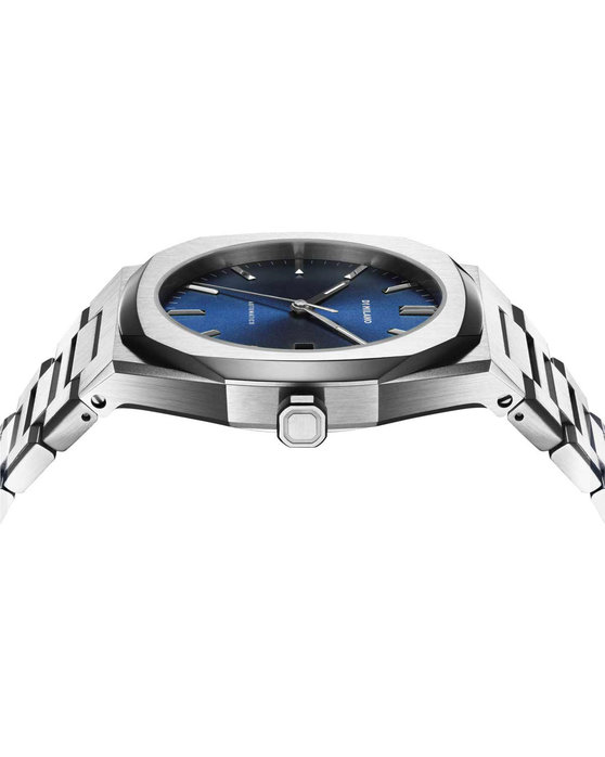 D1 MILANO Mechanical Automatic Silver Stainless Steel Bracelet