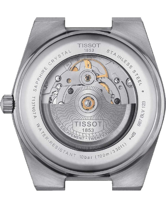 TISSOT T-Classic PRX 40 205 Powermatic 80 Automatic Silver Stainless Steel Bracelet