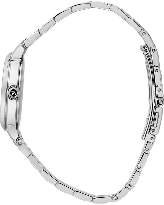 LUCIEN ROCHAT Charme Diamonds Silver Stainless Steel Bracelet