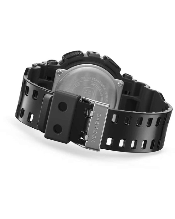 G-SHOCK Dual Time Chronograph Black Rubber Strap