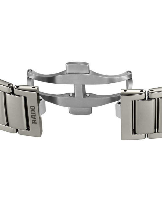 RADO True Square Automatic Grey Combined Materials Bracelet (R27125152)