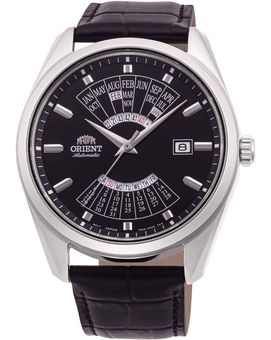 ORIENT Contemporary Automatic Black Leather Strap