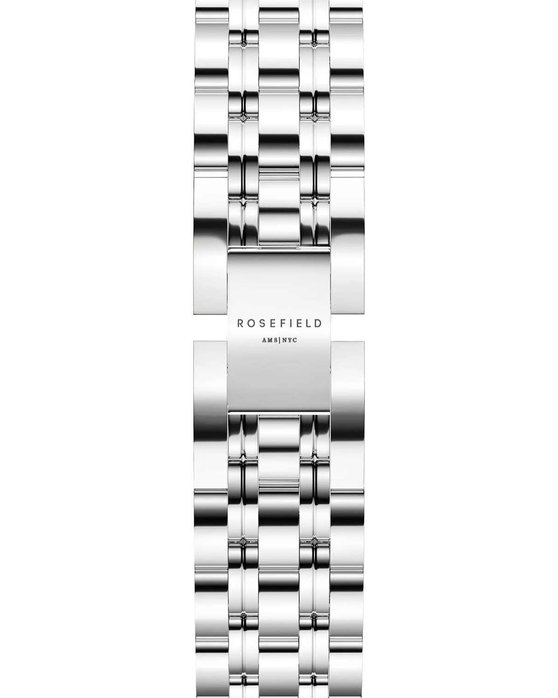 ROSEFIELD The Octagon XS Silver Stainless Steel Bracelet