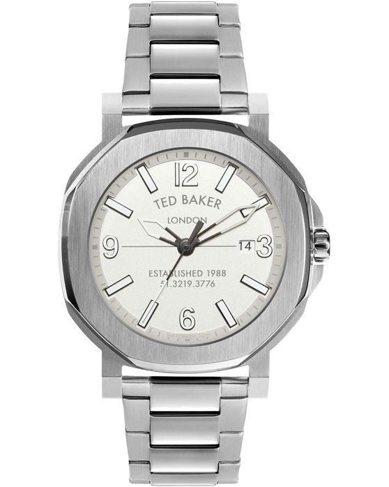 TED BAKER Actonn Silver Stainless Steel Bracelet