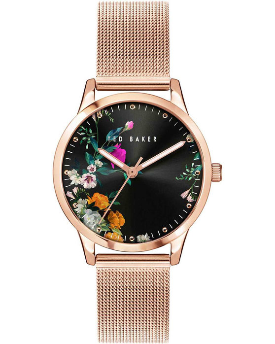 TED BAKER Fitzrovia Bloom Rose Gold Stainless Steel Bracelet