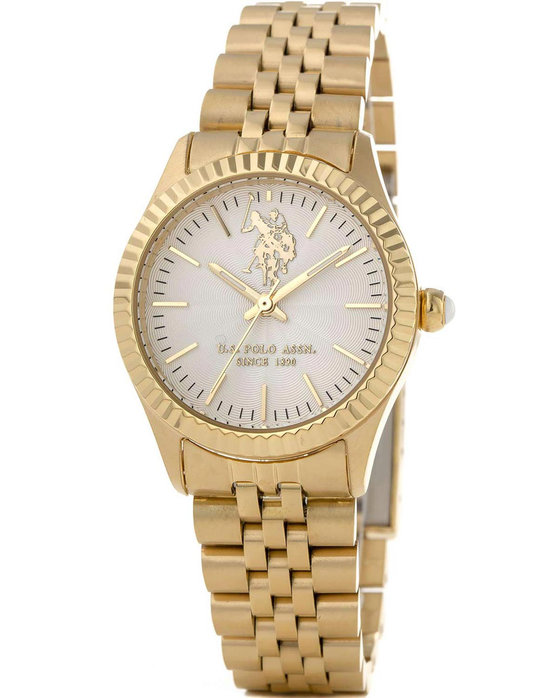 U.S.POLO Azure Gold Stainless Steel Bracelet