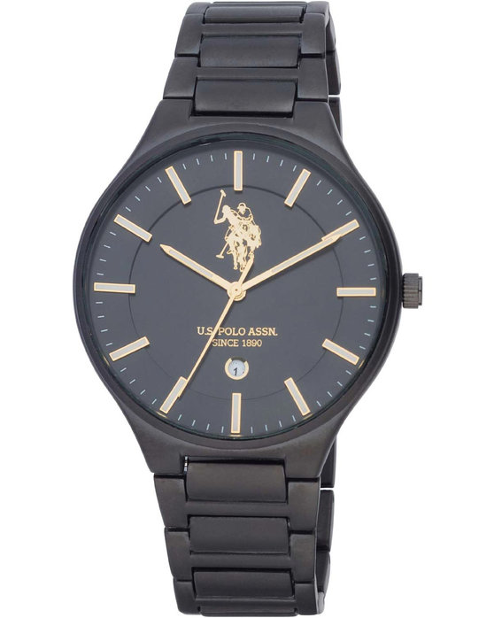 U.S.POLO Jordan Black Metallic Bracelet