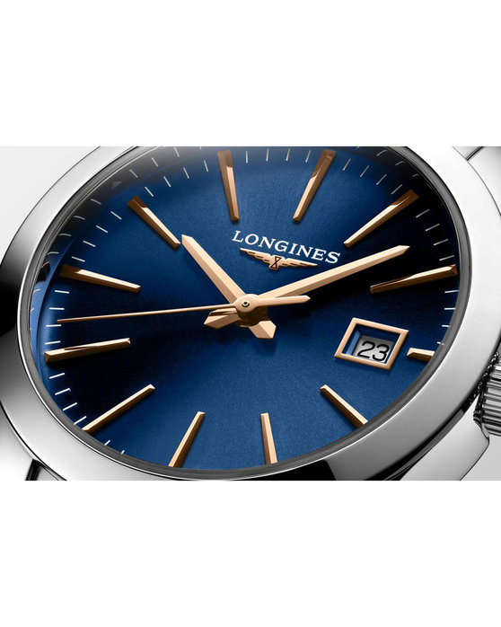 LONGINES Conquest Classic Silver Stainless Steel Bracelet