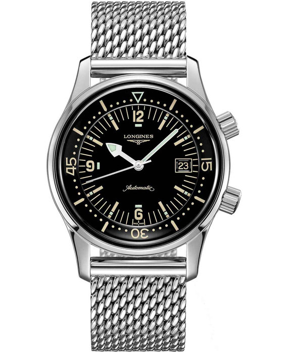 LONGINES Legend Diver Automatic Silver Stainless Steel Bracelet