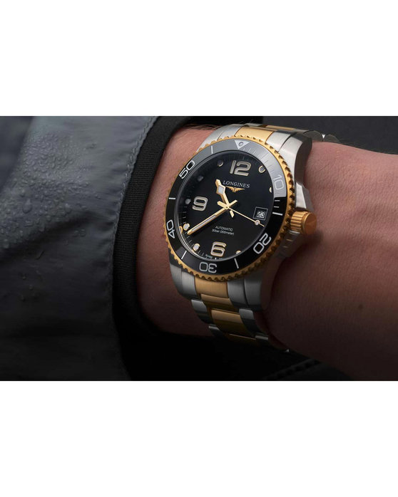 LONGINES HydroConquest Automatic Two Tone Stainless Steel Bracelet