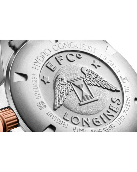 LONGINES HydroConquest Automatic Two Tone Stainless Steel Bracelet