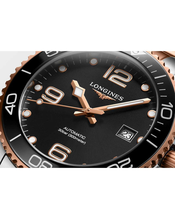 LONGINES HydroConquest Automatic Two Tone Stainless Steel Bracelet