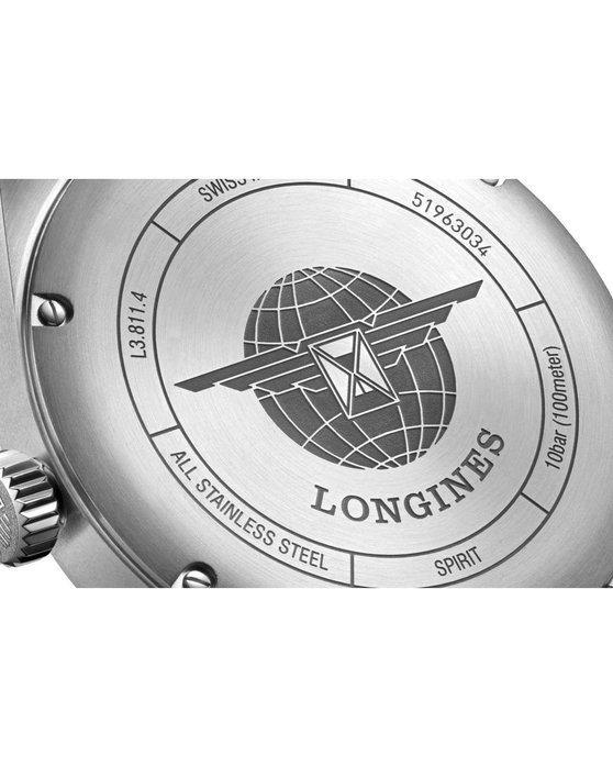 LONGINES Spirit Automatic Silver Stainless Steel Bracelet