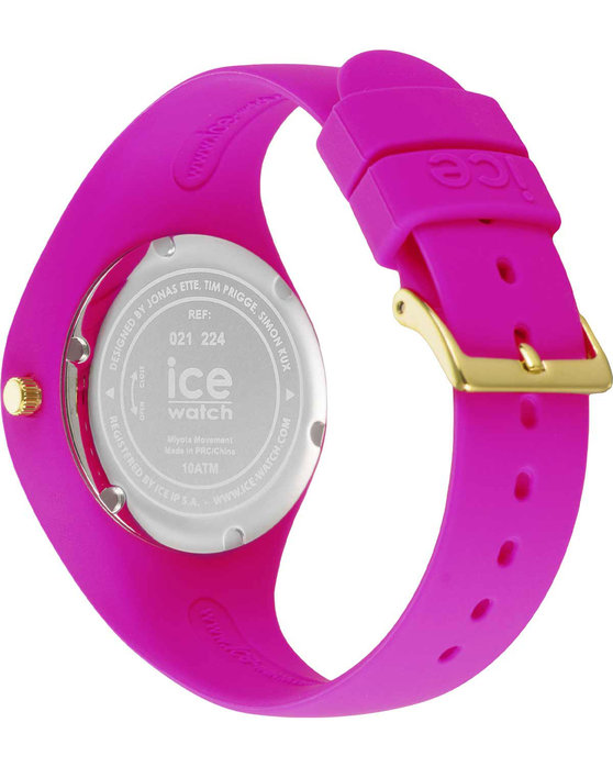 ICE WATCH Glitter Fuchsia Silicone Strap (S)