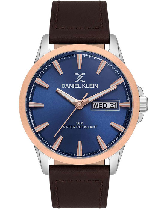 DANIEL KLEIN Premium Brown Leather Strap