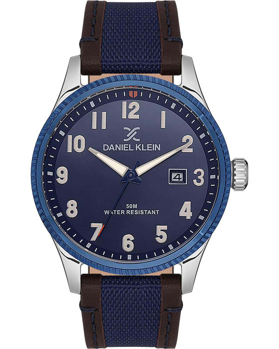 DANIEL KLEIN Premium Two Tone Leather Strap