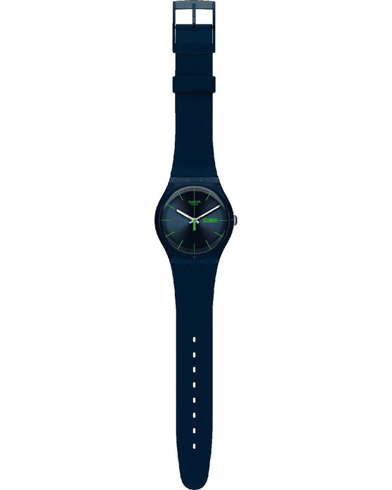 SWATCH New Gent Blue Rebel Blue Biosourced Strap