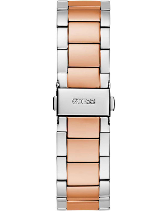 GUESS Sunray Crystals Two Tone Stainless Steel Bracelet