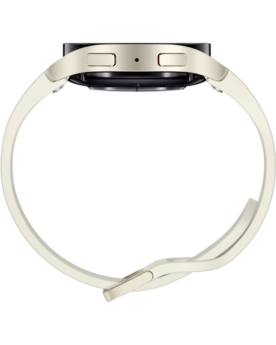 Samsung Galaxy Watch 6 40mm Gold with Grey Silicone Strap