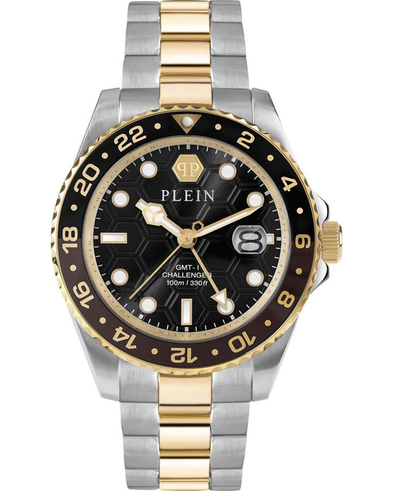 PHILIPP PLEIN GMT-I Challenger Two Tone Stainless Steel Bracelet