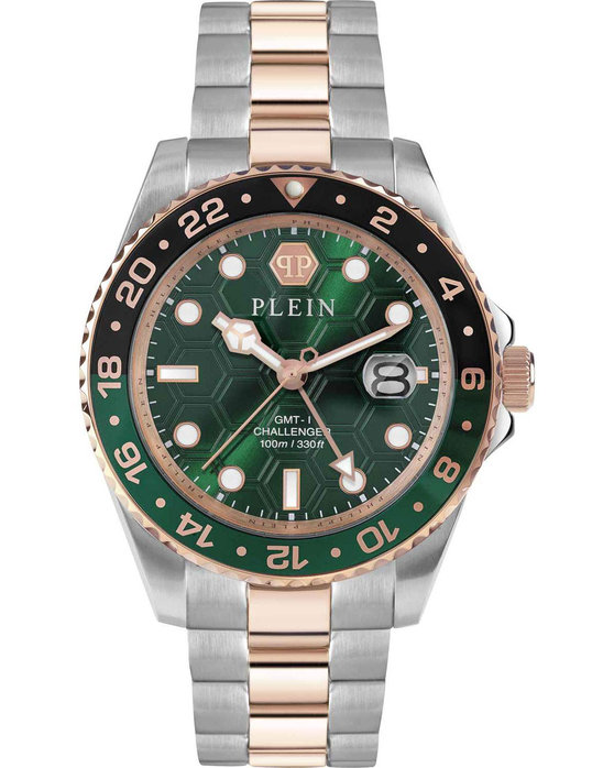 PHILIPP PLEIN GMT-I Challenger Two Tone Stainless Steel Bracelet