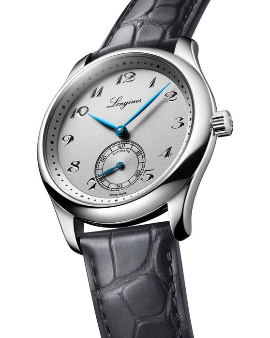 LONGINES The LONGINES Master Collection Automatic Grey Leather Strap