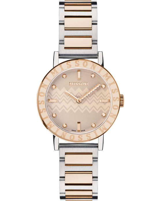 MISSONI M2 Two Tone Stainless Steel Bracelet