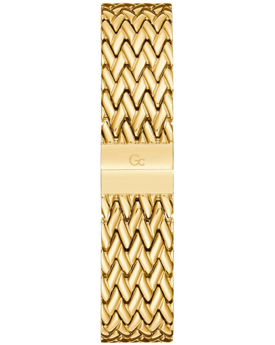 GUESS Collection Vogue Crystals Gold Stainless Steel Bracelet