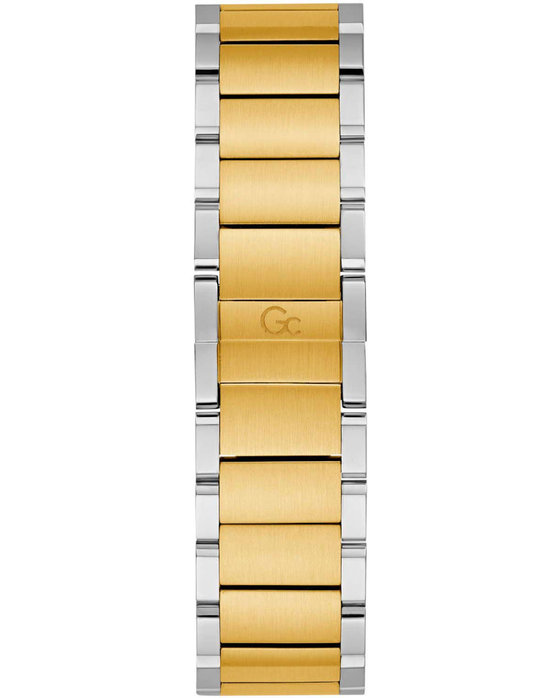 GUESS Collection Coussin Sleek Two Tone Stainless Steel Bracelet