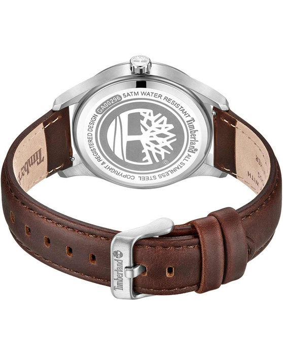 TIMBERLAND Rambush Brown Leather Strap