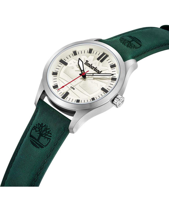 TIMBERLAND Rambush Green Leather Strap