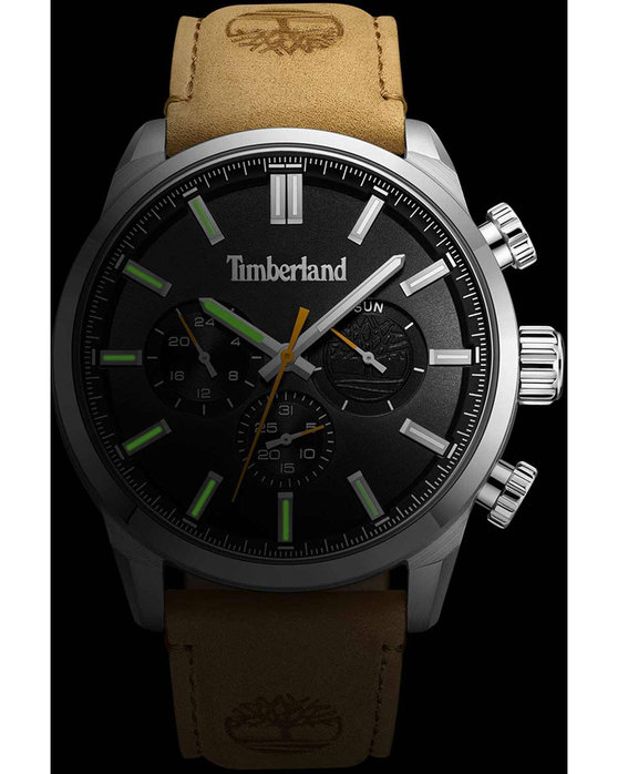 TIMBERLAND Henniker II Brown Leather Strap