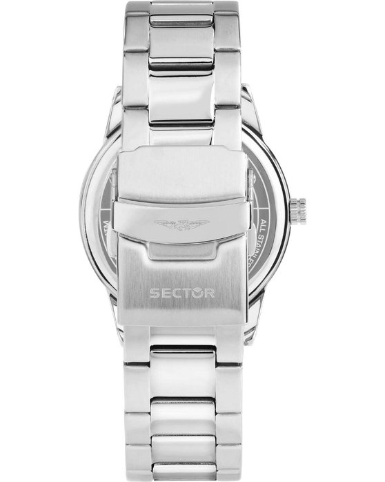 SECTOR 660 Silver Stainless Steel Bracelet