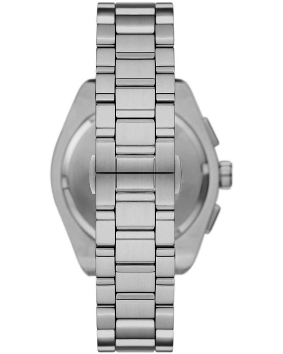 EMPORIO ARMANI Federico Chronograph Silver Stainless Steel Bracelet