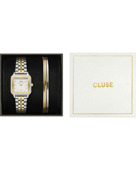 CLUSE Gracieuse Petite Two Tone Stainless Steel Bracelet Gift Set