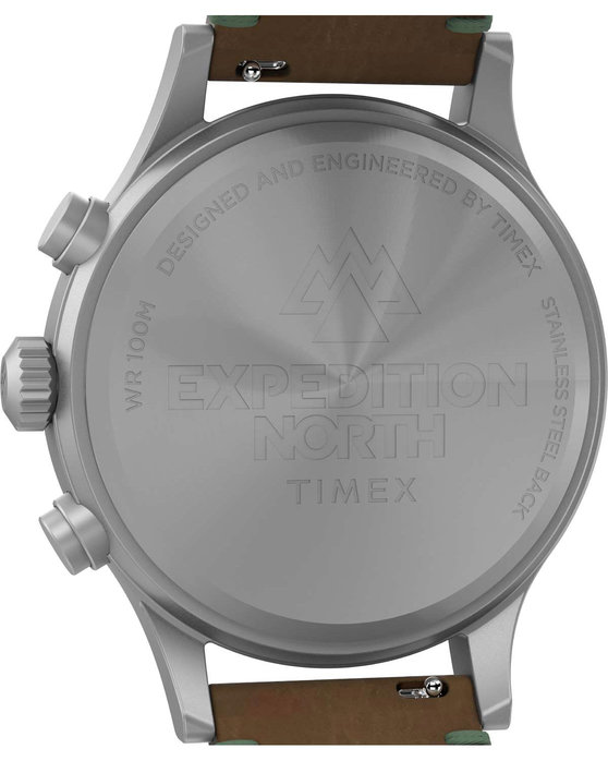 TIMEX Expedition North Sierra Chronograph Brown Biosourced Leather Strap