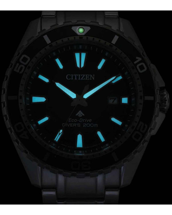 CITIZEN Eco-Drive Divers Silver Stainless Steel Bracelet