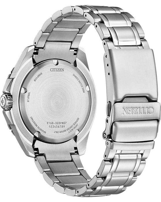 CITIZEN Eco-Drive Divers Silver Stainless Steel Bracelet