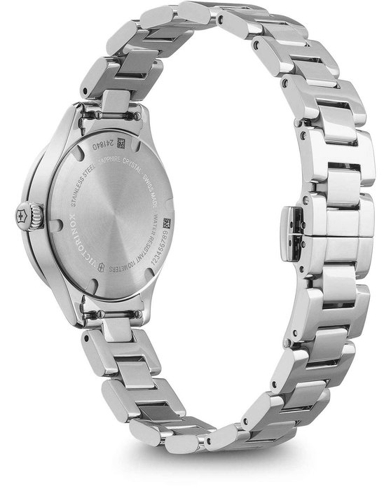 VICTORINOX Alliance XS Silver Stainless Steel Bracelet